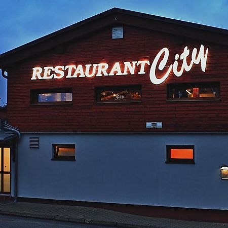 Restaurant Penzion City Jirkov Exterior photo